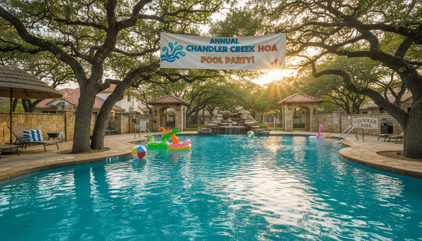 Annual Chandler Creek HOA Pool Party!